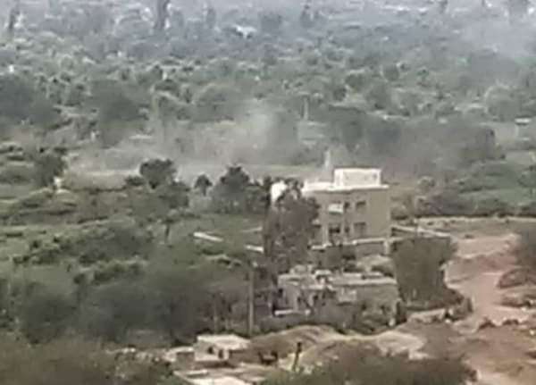 ارتفاع قصف الحوثيين لعزلة الحيمة بتعز إلى 9 شهداء و24 مصاب