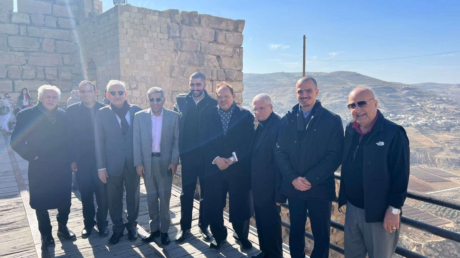 الرئيس علي ناصر محمد في زيارة الى المملكة الأردنية الهاشمية