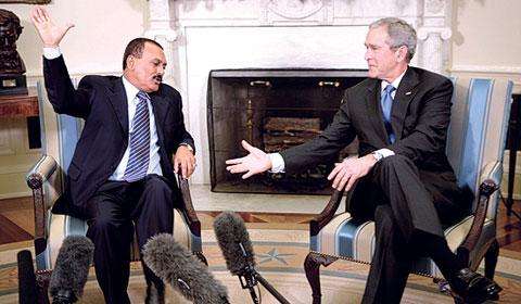 الكشف عما كان يحدث بين أمريكا والرئيس اليمني السابق صالح