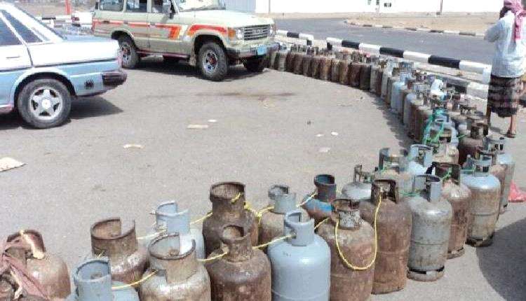 جماعة الحوثي توقف ضخ الغاز إلى الأسواق المحلية