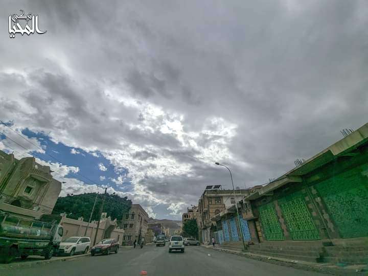 كيف بدت اجواء صنعاء اليوم (صورة)