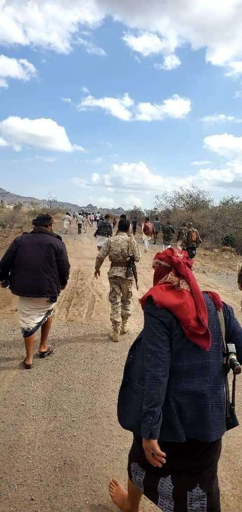 الكشف عن سبب تعرض لجنة الحوثيين لاطلاق نار اثناء افتتاح طريق صنعاء الضالع