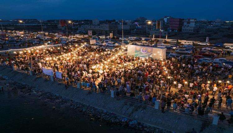 المئات يحتشدون في عدن يوم غدا
