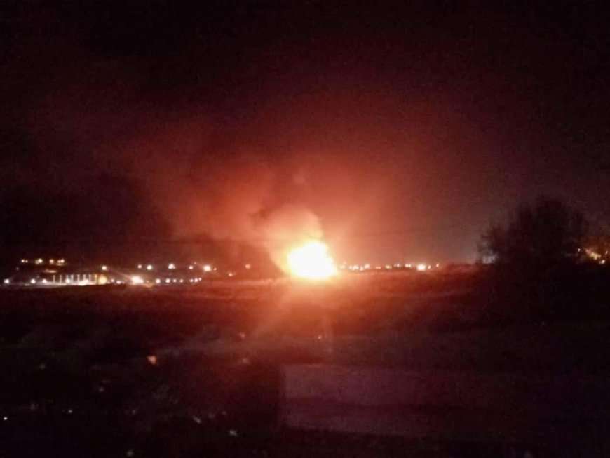عاجل:اندلاع حريق في عدن(صورة)