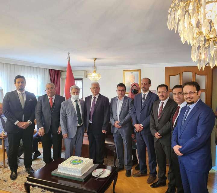 سفارة بلادنا في أنقرة تحتفي بالذكرى الـ32 لتحقيق الوحدة اليمنية
