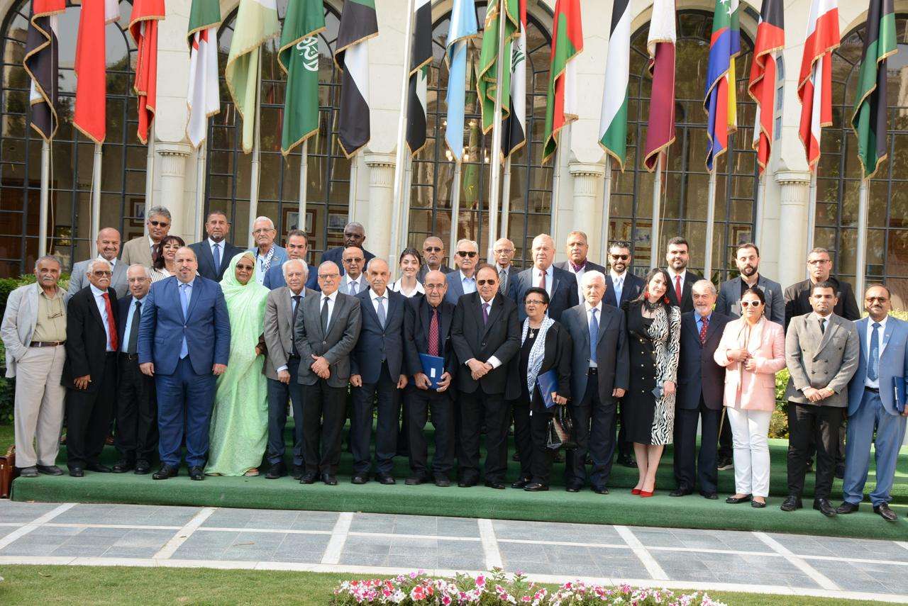 اختتام اجتماع مجموعة السلام العربي بمقر جامعة الدول