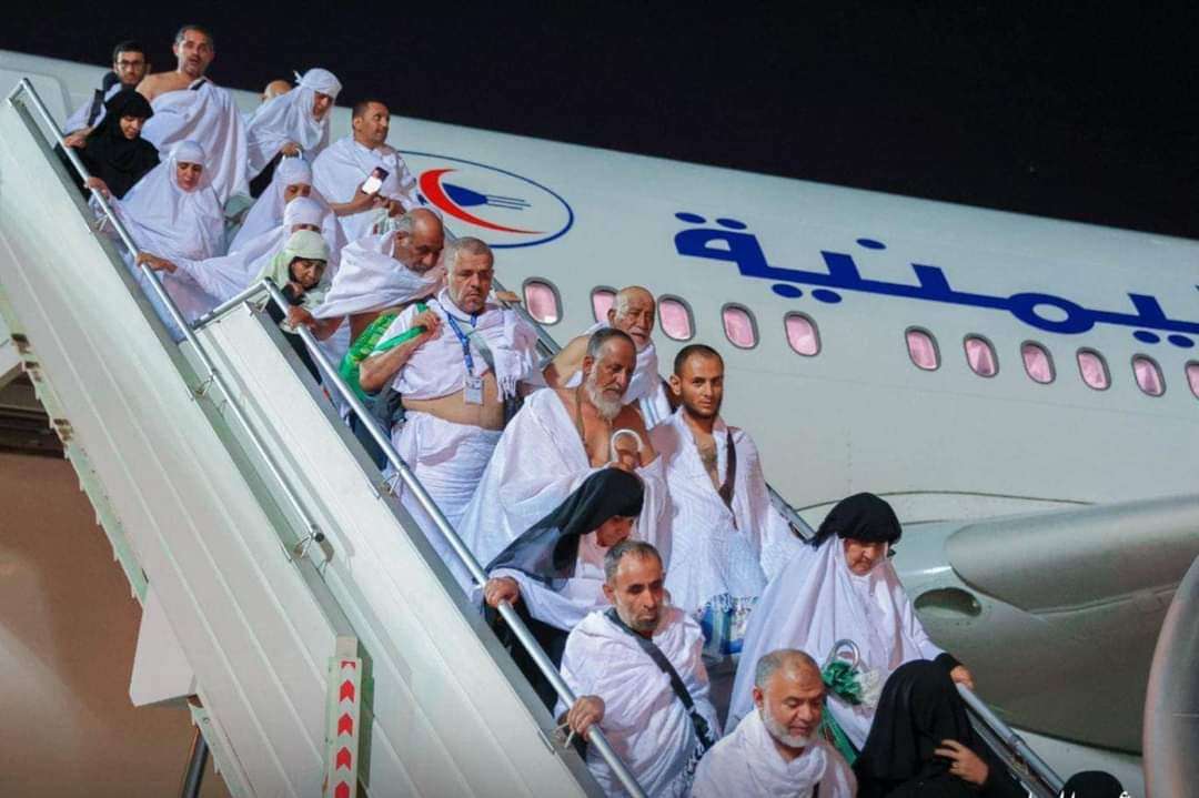 الكشف عن عدد الحجاج الذين غادروا عبر مطار صنعاء اليوم