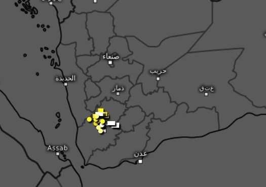 يحدث الان.. سحب ممطرة وبرق يضربان اليمن!