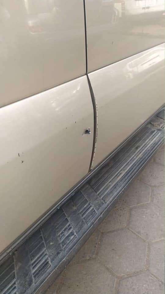 نجاة قيادي عسكري من محاولة إغتيال في عدن (صور)