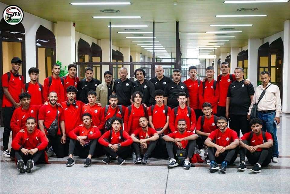 بعثة المنتخب الوطني للشباب تصل إلى العراق