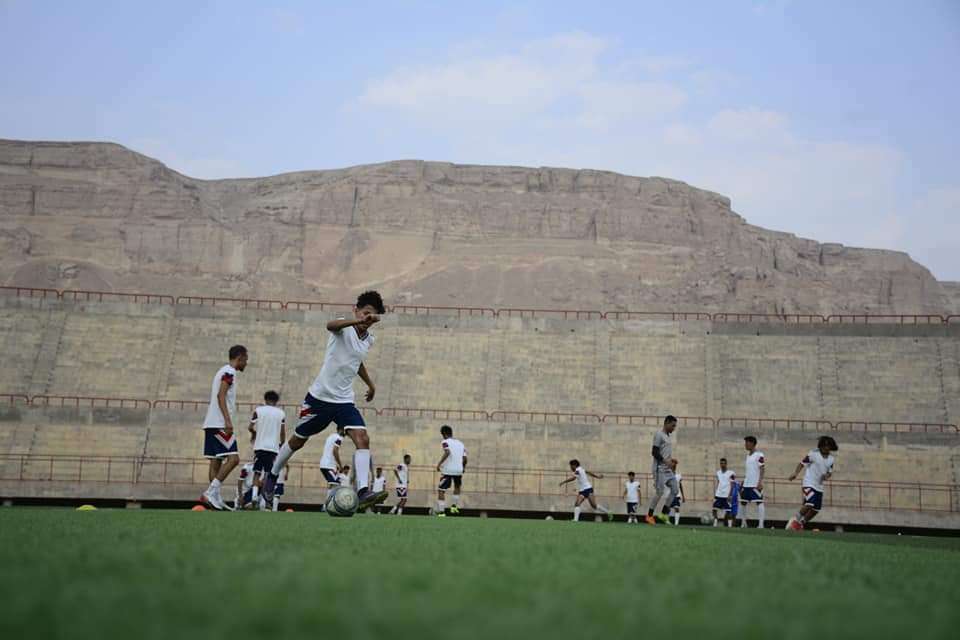 وحدة صنعاء يجري اول تمارين في ملعب سيئون