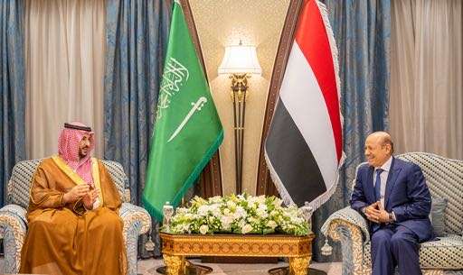 عاجل : تعرف على تفاصيل أول لقاء يجمع قيادة المجلس الرئاسي مع القيادة السعودية الجديدة(صورة )