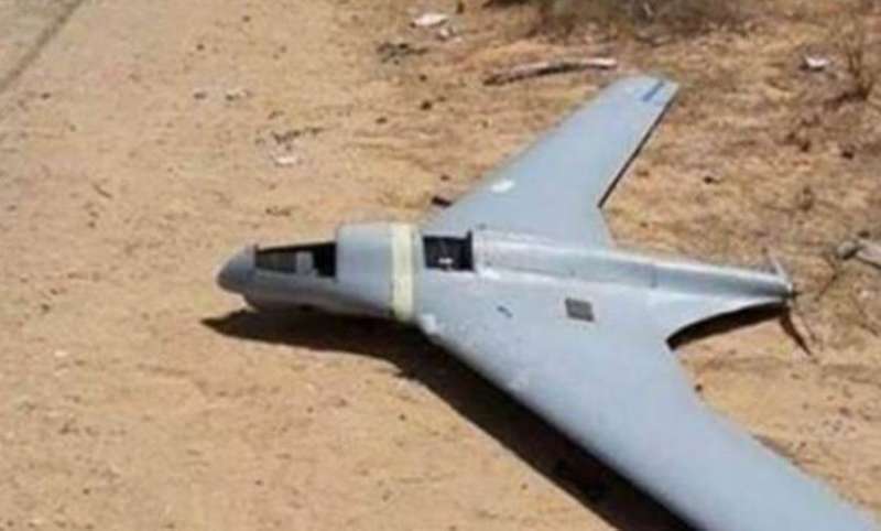 طائرة مسيرة تقصف قوات يمنية على الحدود السعودية