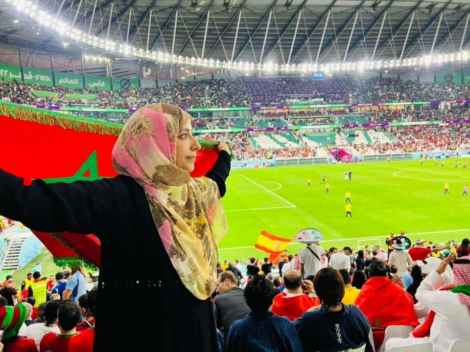 توكل كرمان تنشر صور جديدة لها وتثير الجدل بتعليقها على فوز المغرب