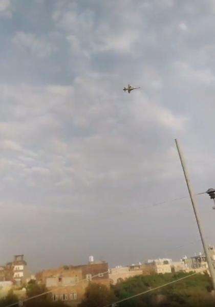 لاول مرة الحوثيين سيستخدمون الطيران الحربي لقصف هذه المحافظة التابعة للشرعية