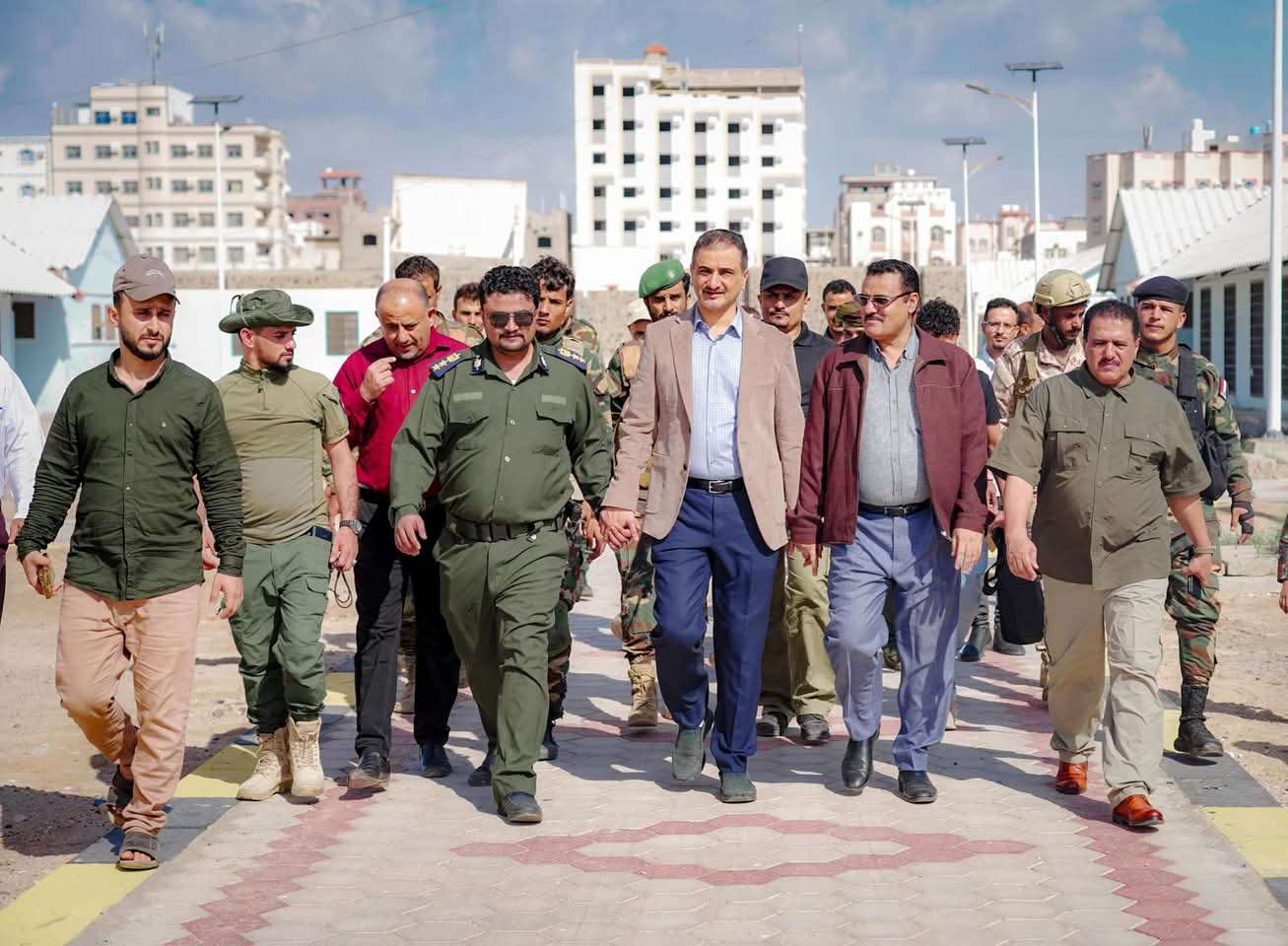 لملس يفتتح المباني الجديدة في إصلاحية سجن المنصورة المركزي